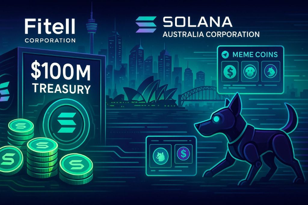 Fitell Makes Bold Crypto Pivot as Australia’s First Solana Digital Asset Treasury, Will Snorter Token Be Next 1000x Crypto?