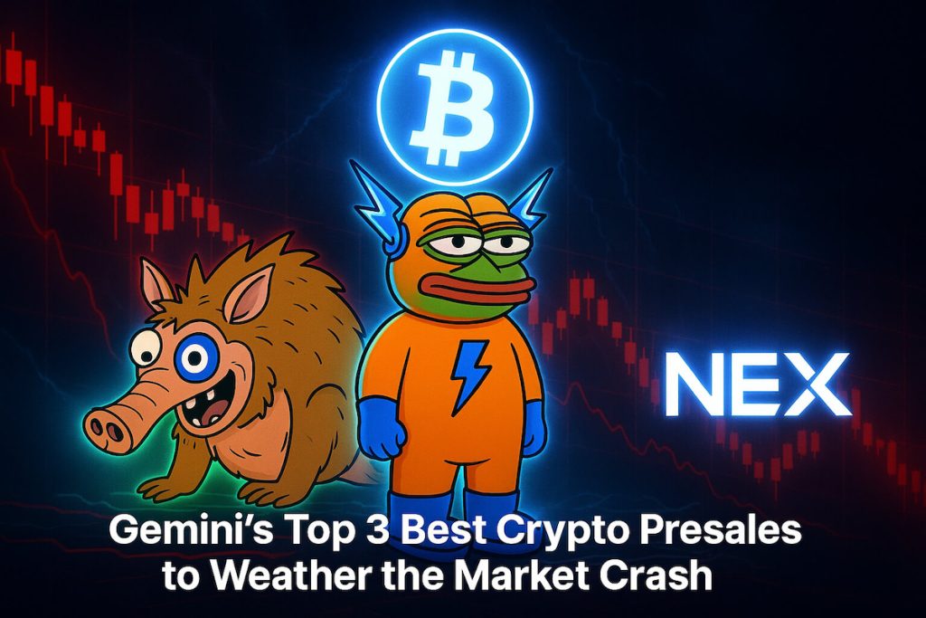 Gemini’s Top 3 Best Crypto Presales to Weather the Market Crash Gemini Picks 3 Best Crypto Presales to Weather the Market Crash