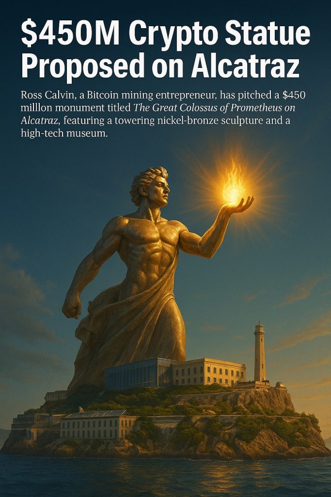 Bitcoin OGs Are The New Pharaohs: $450M Statue To Top The Year Crypto Seized US Politics? Bitcoin Statue