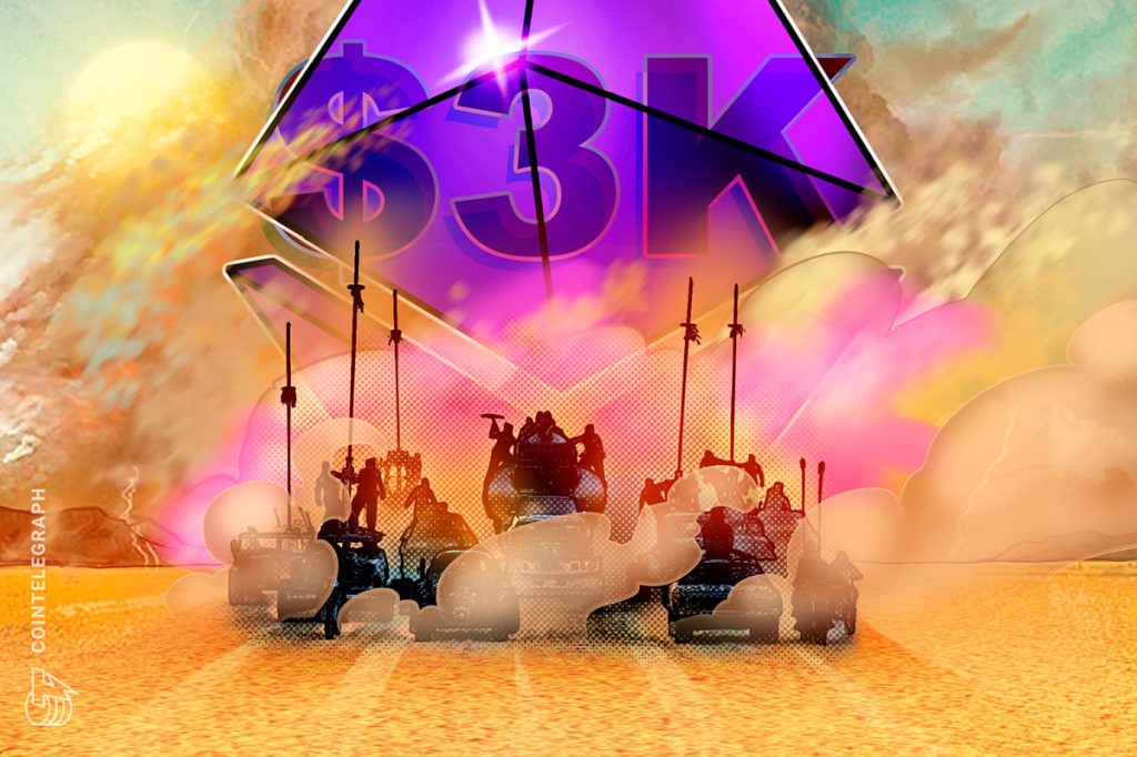 Ether Price Risks Drop Below $3K as Spot ETF Inflows Cool Ether Price Risks Drop Below $3K as Spot ETF Inflows Cool