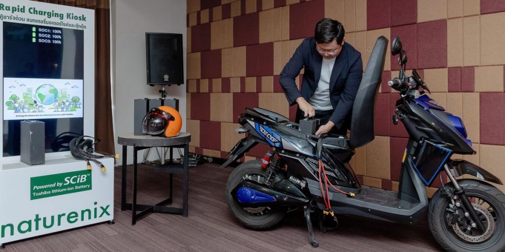 Toshiba's Lithium Ion Packs Power New Ventures