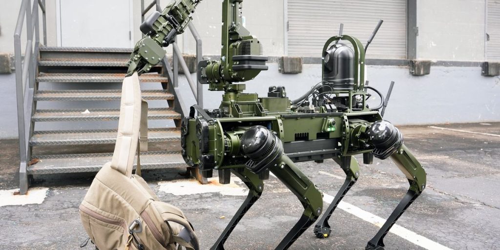 Ghost Robotics Adds Arm to Vision 60 Quadruped