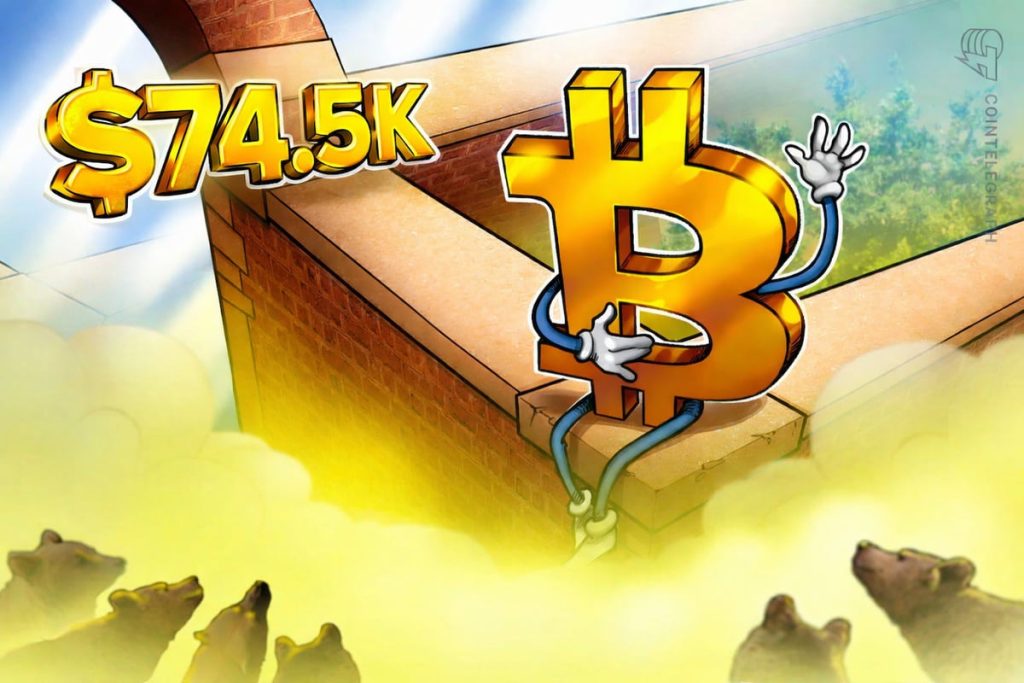 Bitcoin Bull Market May Restart If $74.5K Is Broken Bitcoin Bull Market May Restart If $74.5K Is Broken